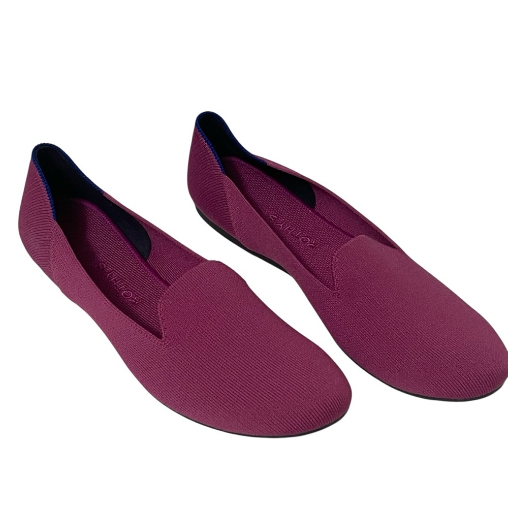 Rothy's Plum Slip-On Flats - Picture 1 of 8